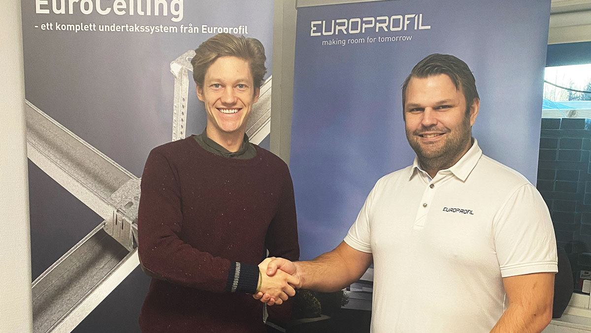 Adam Almgren, ny markedsjef på Europrofil