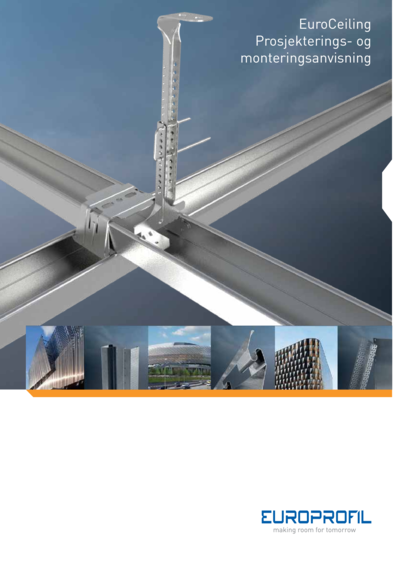 EuroCeiling - Prosjekterings- og monteringsanvisning