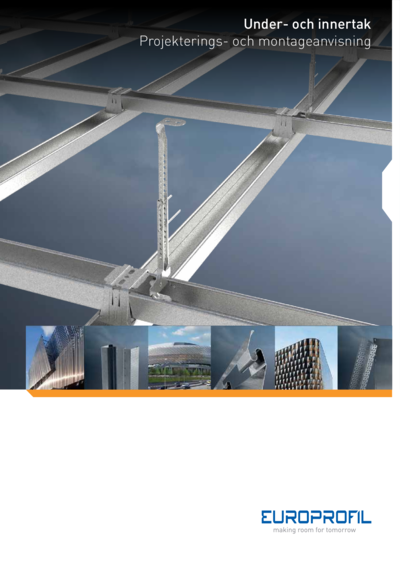 Under- och innertak - Projekterings- och montageanvisning