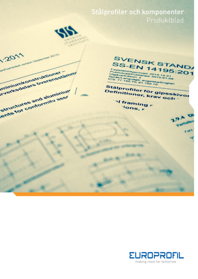 Stålprofiler och komponenter